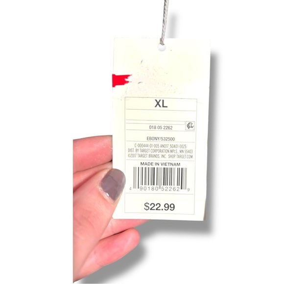 A New Day NWT XL Ebony Fully Lined High Wide Waistband Fit and Flare Mini Skirt - Picture 7 of 15